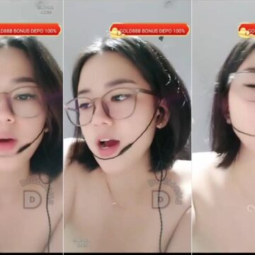 Ceceh Cantik Berkacamata Emut Dildo Lanjut Diomekin