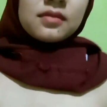 Hijab Merah Cantik Vcs Lobang Meki Closeup